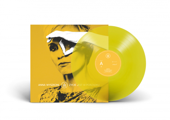 Anna Wyszkoni - Album winylowy “Życie jest w porządku” YELLOW WINYL [LP] Z AUTOGRAFEM