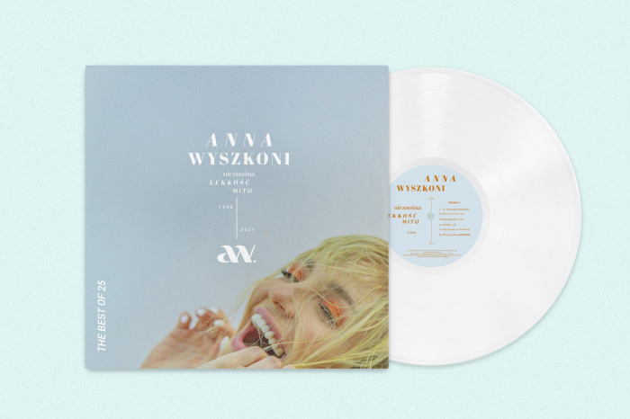 Anna Wyszkoni - Album analogowy “Nieznośna lekkość hitu” WHITE VINYL [LP] z autografem